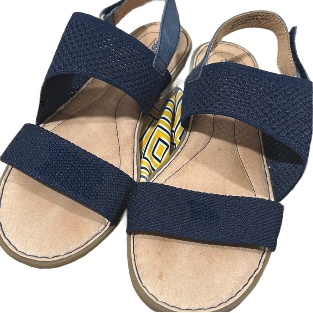 BORN blue sandals size 11 GUC